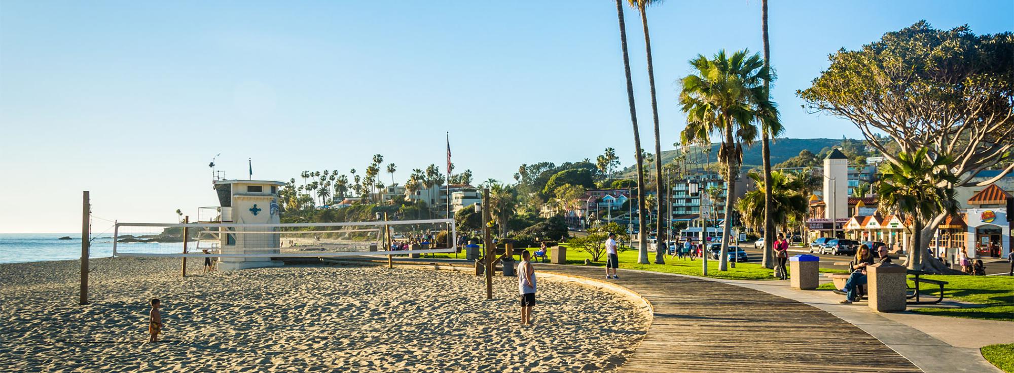 Laguna Beach skyline overview